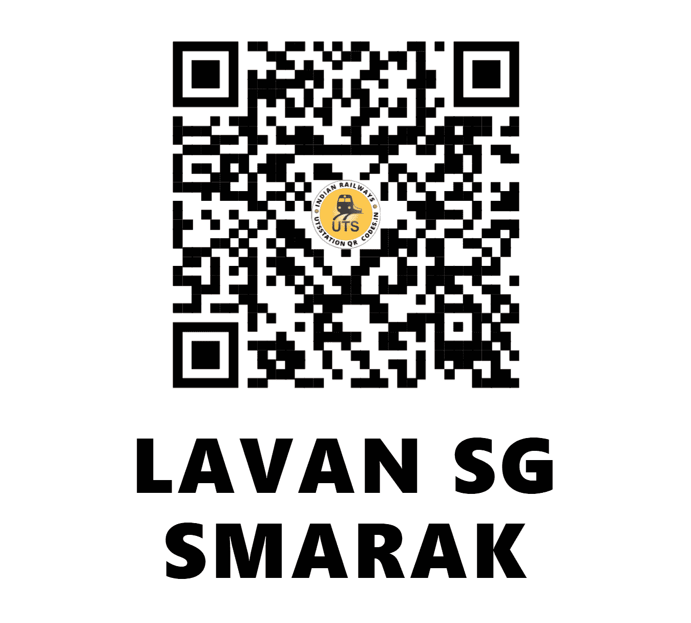 UTS QR Code for LAVAN SG SMARAK - LSGS (SE - WEST BENGAL)